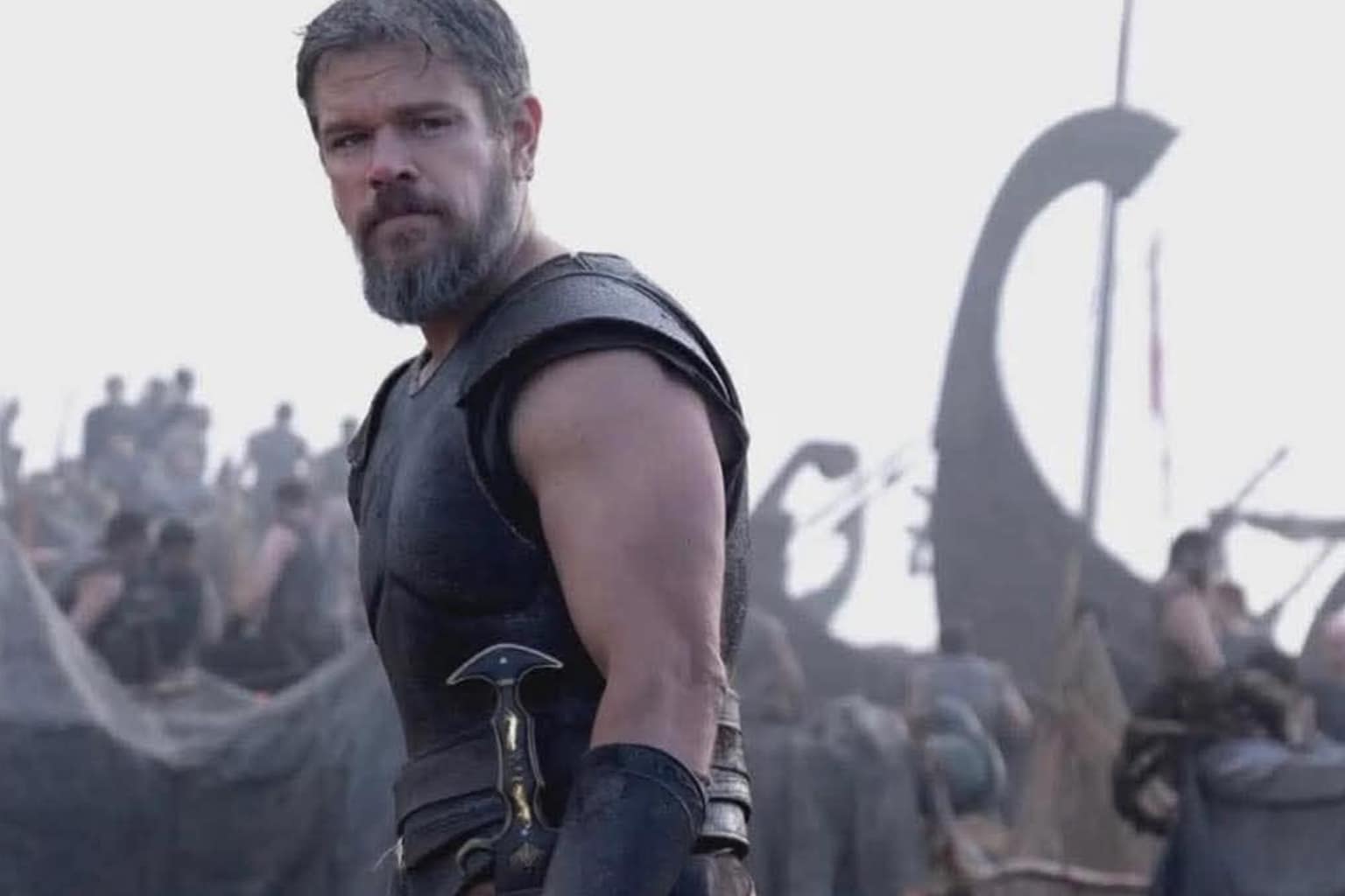 Nolan's Odyssey memes gallery capturing the peak of 2026 film discourse, featuring Matt Damon as a "wicked smaht" Odysseus, a comparison to the bluegrass adaptation O Brother, Where Art Thou?, and a Greek helmet that looks suspiciously like a tactical Batman mask.