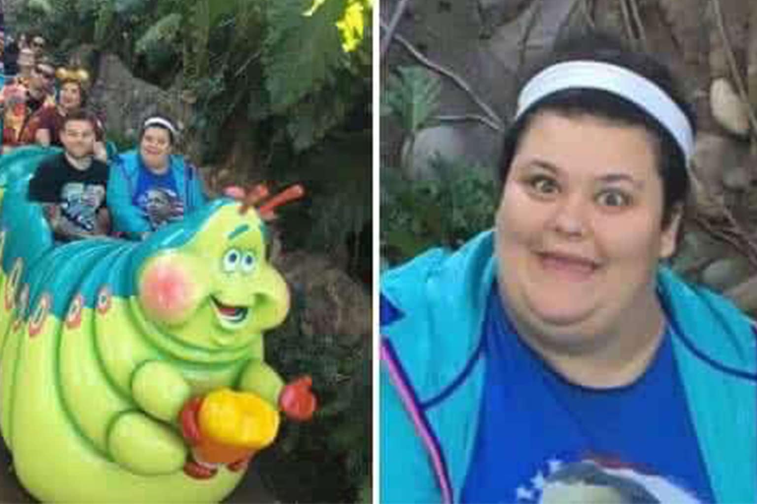 Self deprecating memes gallery featuring a guy comparing his romantic viability to a hot dog on the ground, a girl realizing she looks exactly like a green caterpillar-themed roller coaster car, and a math-based calculation of a life's downward trajectory.