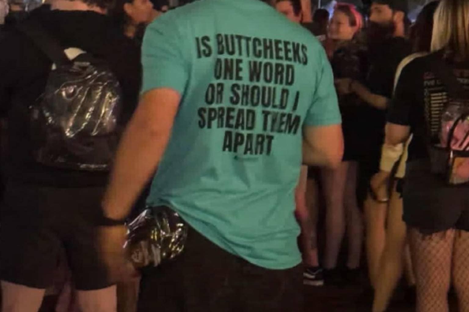 n expansive digital wardrobe showcasing the internet's absolute best funny t shirts, capturing the peak of chaotic apparel with highlights including a college professor wearing a shirt warning that everything he says will be on the exam, a completely deadpan man wearing an "i exist without my consent" shirt, and an older gentleman proudly declaring himself a "CHICKEN TENDER SL*T."