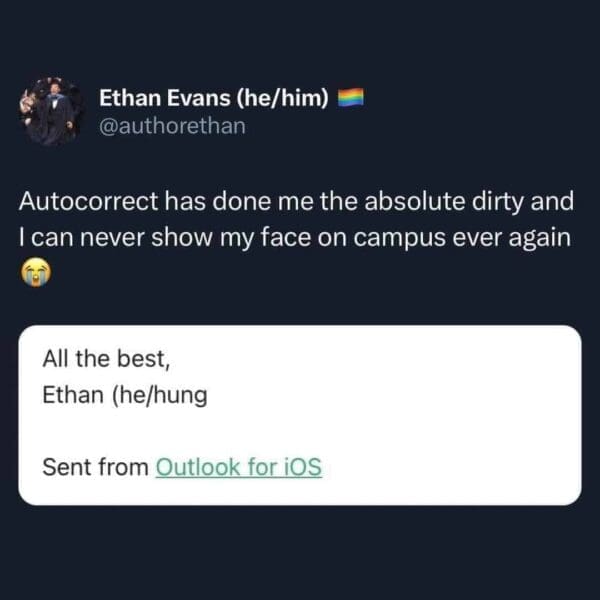he/hung brutal grammar meme and spelling fail