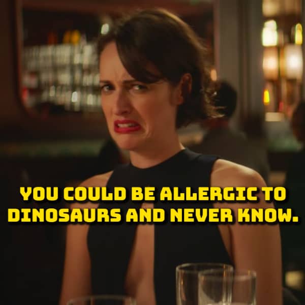 Hilarious meme about how you could be secretly allergic to extinct dinosaurs.
