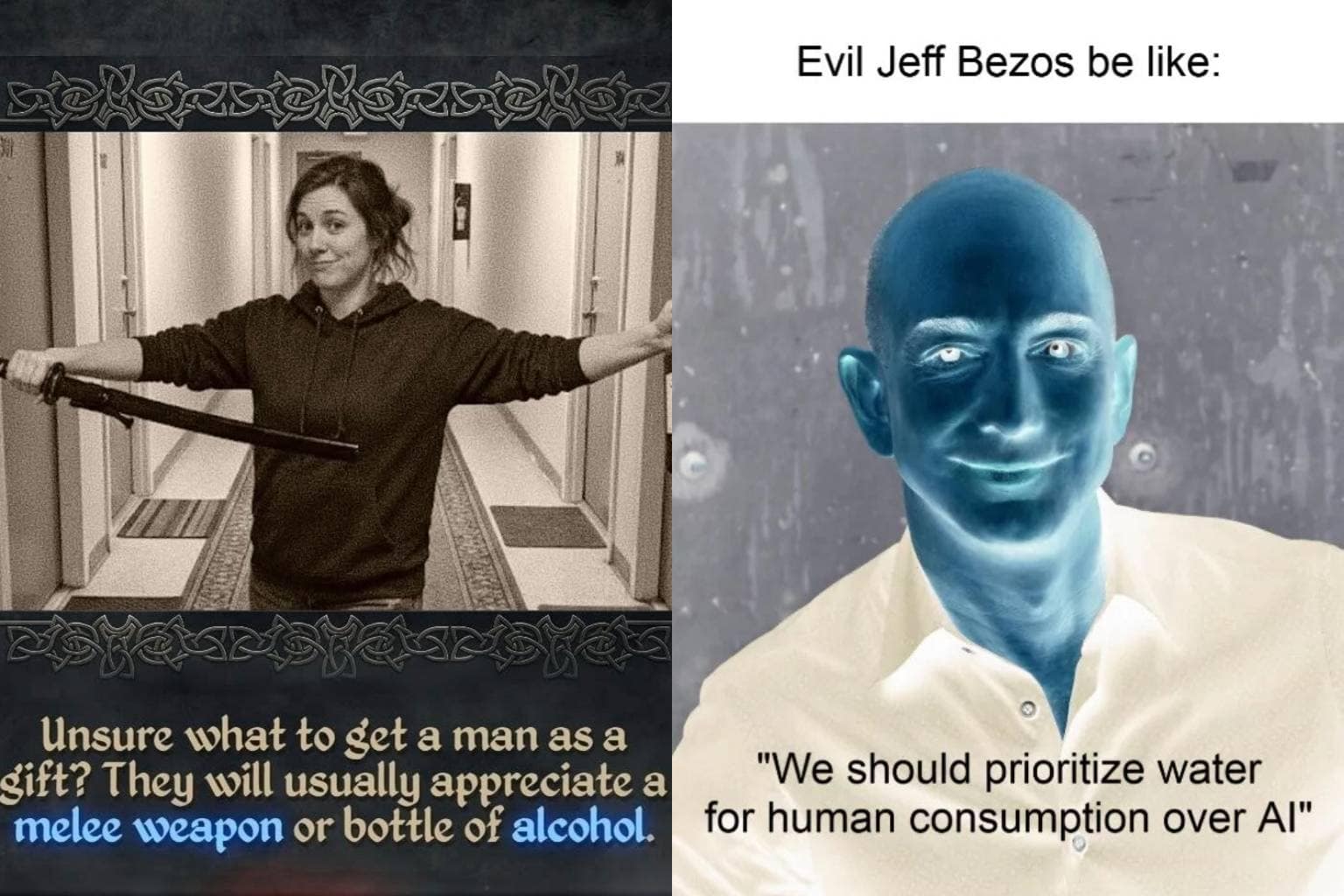 An expansive digital anthology of viral memes and funny pictures capturing modern absurdity, prominently showcasing an ironic celebrity subtitle focus macro featuring Julianne Moore and Susan Sarandon, a multi-panel webcomic where Kirby inhales his doctor to instantly steal his medical practice, and a nostalgic cinema screenshot pointing out the loose 1990s vehicle child-safety laws in Toy Story 1.