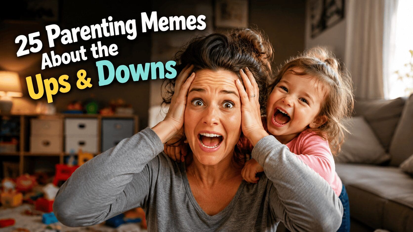 A comprehensively curated media graphic celebrating a viral parenting meme anthology, front-loading an observational text post tracking a dad accumulating a negative one-trillion-dollar imaginary debt from his children selectively tuning out his commands, a split-panel analysis contrasting a mother's gentle bedtime roughhousing against a father's full-scale "Finish Him" fighting game approach, and a expensive family zoo trip completely derailed because a toddler prefers to stare at a common caterpillar in the dirt parking lot.