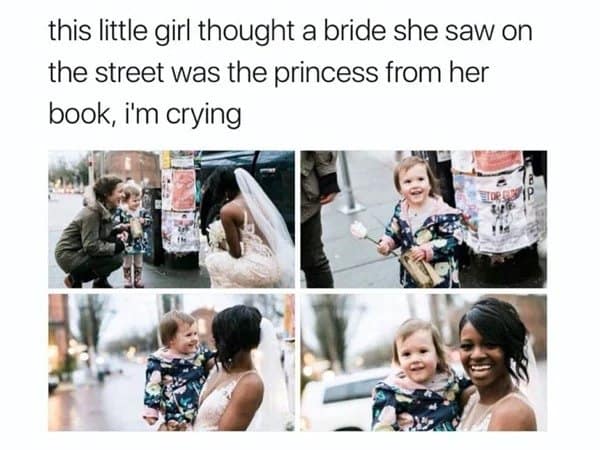 bathroom mirror selfie categorized as a wholesome meme, showing young women out at a venue adopting a joyful elderly woman into their friend group after she reminisced about going out to dress up with her girlfriends.