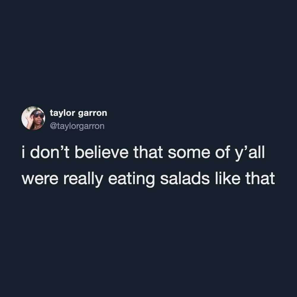 A calling-out post mocking people pretend-eating healthy salads during an outbreak in cyclosporiasis diarrhea lettuce memes.
